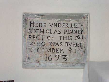 Combpyne - Memorial stone
